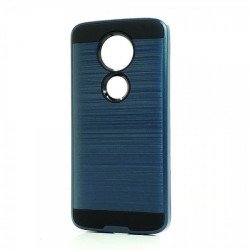 Motorola Moto E5 Plus Armor Hybrid Case (Navy Blue)